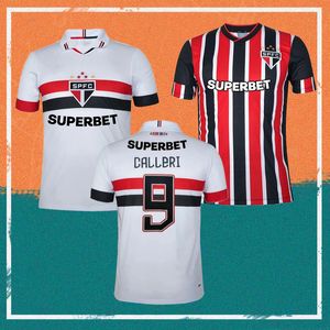 24/25 Sao Paulo Soccer Jerseys 2024 Home #9 PABLO #10 DANES #11 LUCIANO Shirt LUAN IGOR GOMES BRENNER Away Football Uniform
