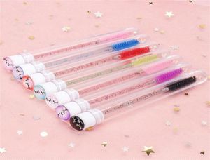 Makeup Brushes Reusable Tube Eyelash Eyebrow Brush With Resin Drill Replaceable Dust Proof8354860