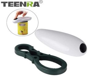 Teenra Electric Can Opener One Touch Automatic Jar Bottle Hands Kitchen Gadgets Y2004059669612