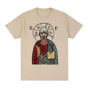 TシャツMFドゥームヴィンテージTシャツクラシックレトロマスクヒップホップパーティーコットンマンTシャツ新しいTシャツレディーストップス