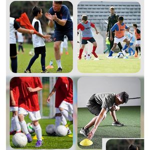 Andere Sportartikel 0 Stück Scheibenkegel Fußballtraining Agility Sporthalter Outdoor-Spielezubehör für Drop-Lieferung im Freien DHDCW