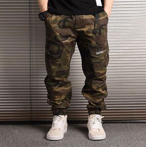 Neue Herren Hosen Mode Camouflage Jogger Hosen Männer Frauen Zipper Overalls Strahl Fuß Hosen Unregelmäßige Jogging Pants228f5052736