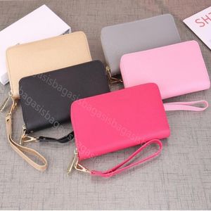 mens wallet designer wallets for women card holder pink black money clip cute thin zippy wallets quatliy leather luxury handbag cu240V