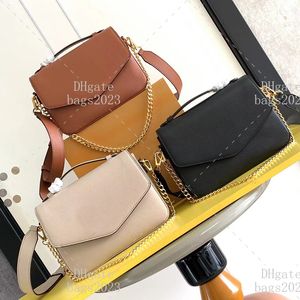 Designer tote bags 22 CM Calfskin Messenger Bag luxury chain bag 10A Mirror mass unisex Flap bag Shoulder Bag With box LL244