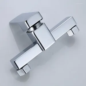 Badrumsvasker kranar duschkran system och kallt vattenblandare enkel spakhandtag premium material skrap korrosion resistent