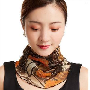Scarves Neck Protection Silk Mask Anti-UV Face Variable Breathable Veil Outdoor Sports