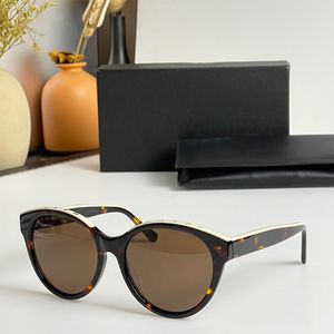 High Quality Womens Designer Sunglasses Fashion Luxury Color Letter Round Frame Summer Beach Sunglasses Glasses Classic Leopard Print UV400 Goggles with Box