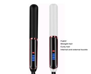 Hair Curling Straightening Iron Negative Ion Hair Straightener Curler Wet Dry Flat Iron Hair Styler8048447