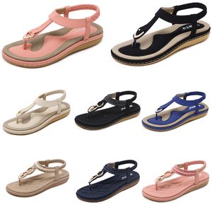 2024 summer women shoes Sandals low heels Mesh surface Leisure Mom Black white large size 35-42 J9 GAI