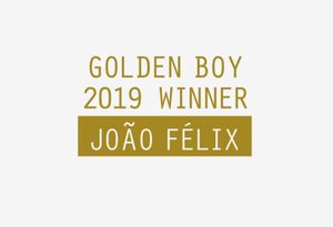 Golde Boy 2019, vencedor João Félix, detalhes da partida, distintivo de patch de futebol