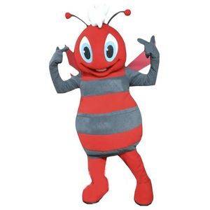 Nuovo costume da mascotte per adulti Happy Bee, vestito da festa di Natale di Halloween, vestito operato da cartone animato, vestito da carnevale unisex per adulti