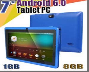 168 Allwinner A33 Quad Core Q88 Q8 Tablet PC Doppia fotocamera 7quot Schermo capacitivo da 7 pollici Android 60 1GB8GB Wifi Google Play stor8163894