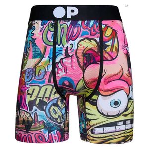 Intimo da uomo firmato Pantaloncini da spiaggia Boxer Sexy Underpa Intimo stampato Boxer morbidi Estate Costume da bagno traspirante Marchio maschile corto Psd 4770