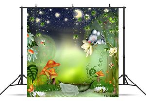 Fairy Tale Vinyl Pography Bakgrund för barn Baby Shower Portrait Bakgrund PO Studio9508650