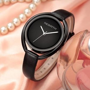 Zegarki damskie Montre Femme Damme zegarek na rękę zegarek dla kobiet prosty sukienka projektant bransoletki zegar Saati 2021287y