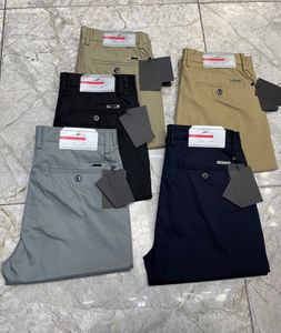 2024 İlkbahar Yaz Yeni Marka Pantolon Highquality Rahat Stretch Malzeme İş Beyefendisi Pantolon Lüks Erkek Tasarımcı Pantolon