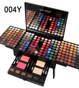 Nowy Miss Rose Professional Makeup 180 Colours Matte Shimmer Palette Proszek Blush Contouring Kit Beauty Zestaw WSH992795466