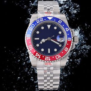 submarine mens watch movement watches designer watches montre 40mm 904L stainless steel Gliding clasp wristwatches sapphire luminous waterproof With box 2813