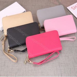 mens wallet designer wallets for women card holder pink black money clip cute thin zippy wallets quatliy leather luxury handbag cu200J