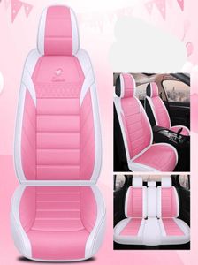 21 year Car Seat Covers full set For Sedan SUV Durable Leather Universal Five Seats Set Cushion Mats For 5 seat Seater car Fashion2815602