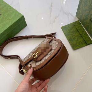 Shop Handbag 90% Off Niche Dign High-end Womens Bag Vintage Saddle Single Shoulder Crossbody