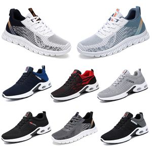 Nuove scarpe da donna da uomo Escursionismo Scarpe basse da corsa suola morbida moda bianco nero rosa bule sport confortevoli D22 GAI