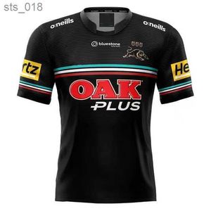 Fãs Tops Camisetas Rugby Jerseys 2024 Panthers WORLD CLUB CHALLENGE Rugby Jerseys 23 24 Penrith Panthers Home Away Versão campeã Tamanho ALTERNATIVO S-5XL camisaH240309