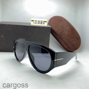 Designer Tom óculos de sol onda máscara grande quadro mulheres homens polarizados óculos acetato fibra hip hop luxo clássicos uv400 protetor 8kic 739g