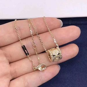 Designer Pendant Necklace Sweet Love Vanca Jade v Gold Kaleidoscope Necklace for Women with Diamond Plated 18k Rose Gold Fashion Luxury Collar Chain Fr82