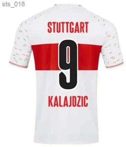 المشجعين يتصدرون كرة القدم قمصان VFB Stuttgarts Guirassy Pfeiffer Mvumpa Kastanaras Massimo Zagadou Bredlow 2024 uniforms Kits Kits Home Football SHH240309