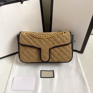 Borsa a tracolla di marca Borsa a spillo con lettera con patta da donna di alta qualità in pelle di moda da donna 3497245y