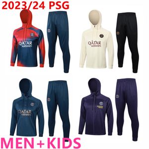2021 2022 jaqueta de capuz  da Survetement 2021/22 PARIS jaqueta de futebol futebol jaqueta de futebol