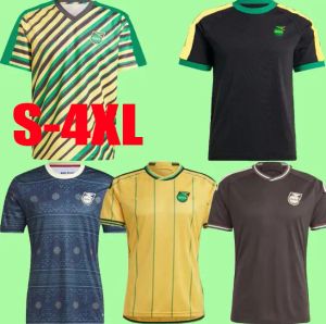 2024 2025 Jamaica soccer jerseys home away EARLE WHITMORE DAWES SINCLAIR ANTONIO NICHOLSON Training uniform 24 25 Pre-match T-Shirt