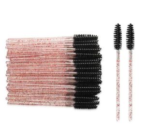 1000Pcs Einweg Kristall Wimpern Pinsel Mascara Wands Applikator Pfropfen Wimpern Curling Schönheit Make-Up-Tool Wimpern Pinsel2240802