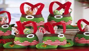 Yeni Noel Tatili Çılgın Elf Şeker Çantaları Tatil Gizli Santa Candy Çanta Festivali Parti Malzemeleri Ev Dekorasyonu 1346711