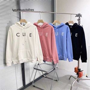 Women's Hoodies Sweatshirts 2024Mens And Womens Hoodie Sweatshirt Autumn Designer Pullover Hip Hop Letter Print Blue Tops Labels Embroidered Printing Clothes