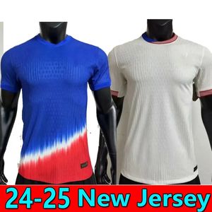 USWNT USAS Soccer Jersey Futbol Gömlekleri 2024 4 Yıldız USMNT 24-25 Maillot de Foot Men Concacaf Altın Kupa 2024 Kadın Dünyası McKennie Smith Morgan 11 666