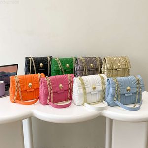 새로운 다이아몬드 격자 체인 여성 Sholoulder Bag Fashion Small Square Niche 디자인 싱글 어깨 크로스 바디