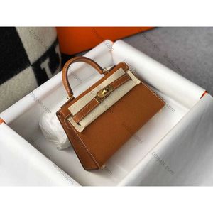 2024 Designer Mini Womens Bag 19cm 25cm Real Leather Portable Cowhide Second Generation Single Shoulder Messenger