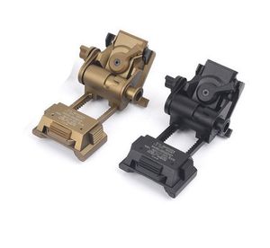 CNC Matel L4G24 NVG Montaj Kask Ek, Döküm Kamyonu/Braket, Ekran Kask Airsoft Cosplay için Gece Görme Bağlantı Çerçevesi