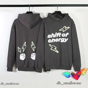 Hoodie Hoodies المكسور هوديز الرجال المكسور كوكب التحول من الطاقة هوديي الرجال نساء رغوة طباعة الهيب هوب السير