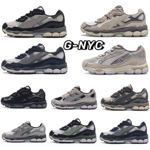 Designer Gel NYC Marathon Scarpe da corsa 2024 Designer Farina d'avena Concrete Navy Acciaio Obsidian Grey Cream Bianco Nero Ivy Uomo Donna Outdoor Trail Sneakers Taglia 36-45