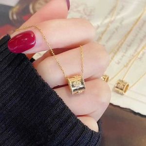 Дизайнерское ожерелье с подвеской Sweet Love Vanca Jade Ожерелье-калейдоскоп с толстым золотом и серебряным бриллиантом Ожерелье-подвеска для женщин Роскошное ожерелье D2jz