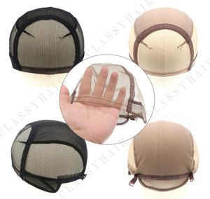 Lace Wig Caps for Making Wigs Adjustable Wig Cap with Strap Swiss Caps Weaving Cap Small Medium7569325