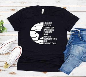 Falcon e Winter Soldier Camicia Bucky Barnes Supereroe T-shirt unisex Donna Harajuku Top e top grafici G12283076100