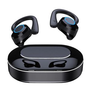 TWS hörlurar Bluetooth 5.1 Trådlöst headset Vattentäta djupa basörhängen True Wireless Stereo hörlurar med MIC Sport Earphone