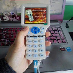 İngilizce süper el tipi RFID NFC fotokopi okuyucu yazar kloner 9 frekans 5pcs 125kHz Card5pcs 1356MHz Uid Değiştirilebilir Kart 240227