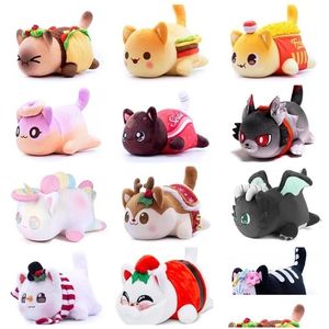 Stuffed Plush Animals Plush Dolls P Dolls 25Cm Cute Meow Meows Doll Soft Coke Burgers Bread Ker Cat Pslee Pillow Aphmau Kids Gifts Year Drop Delivery Toys G Dhnzh 240314