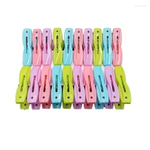 Hangers 20 Plastic Windproof Clips Multi-Function Drying Quilts Clothespins