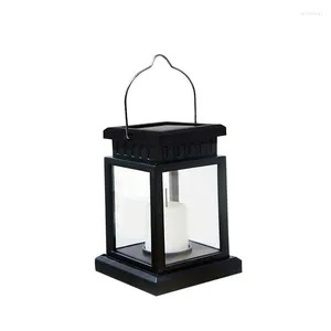 Solar Powered LED Outdoor Twinkle Candle Lantern Lamp Home Garden Light
